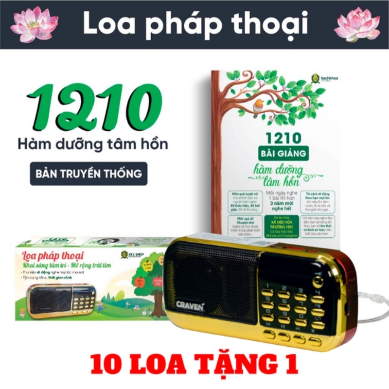 Combo 10 Loa Pháp Thoại