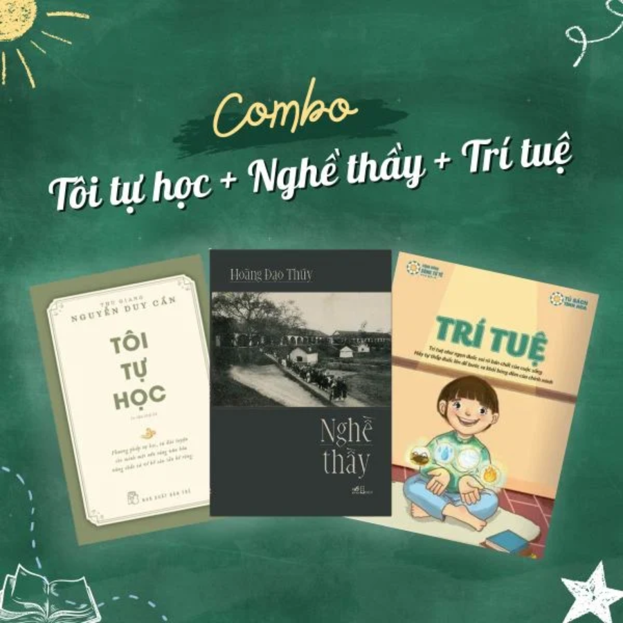 Combo sách Tôi Tự Học Nghề Thầy Trí Tuệ