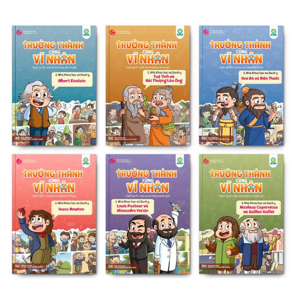 Trọn Bộ 6 Tập Trưởng Thành Cùng Vĩ Nhân 3