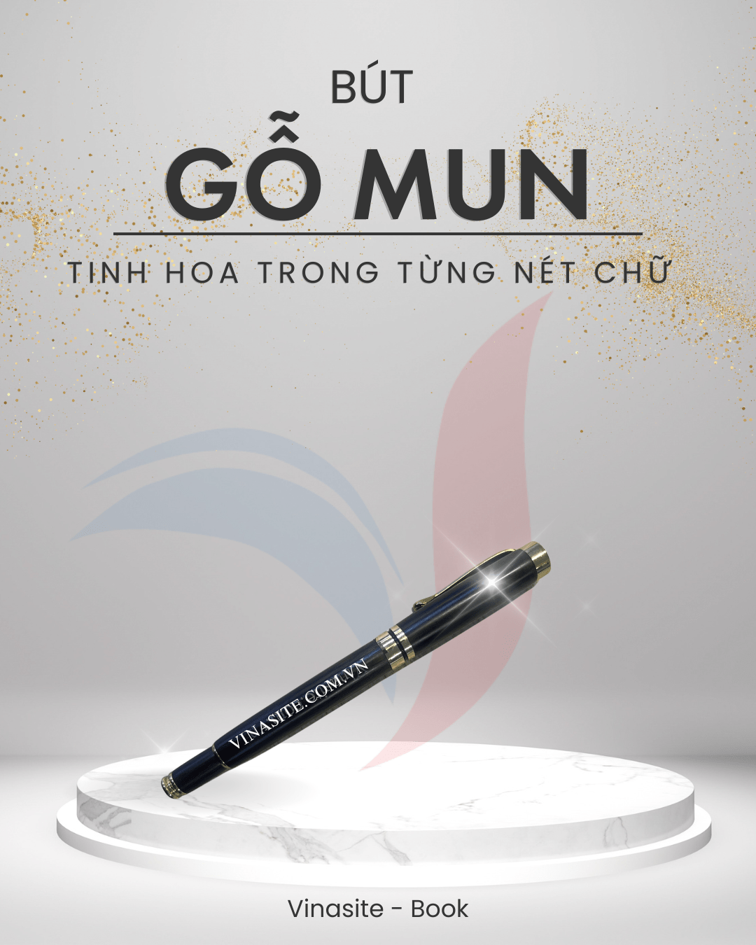 Bút gỗ mun