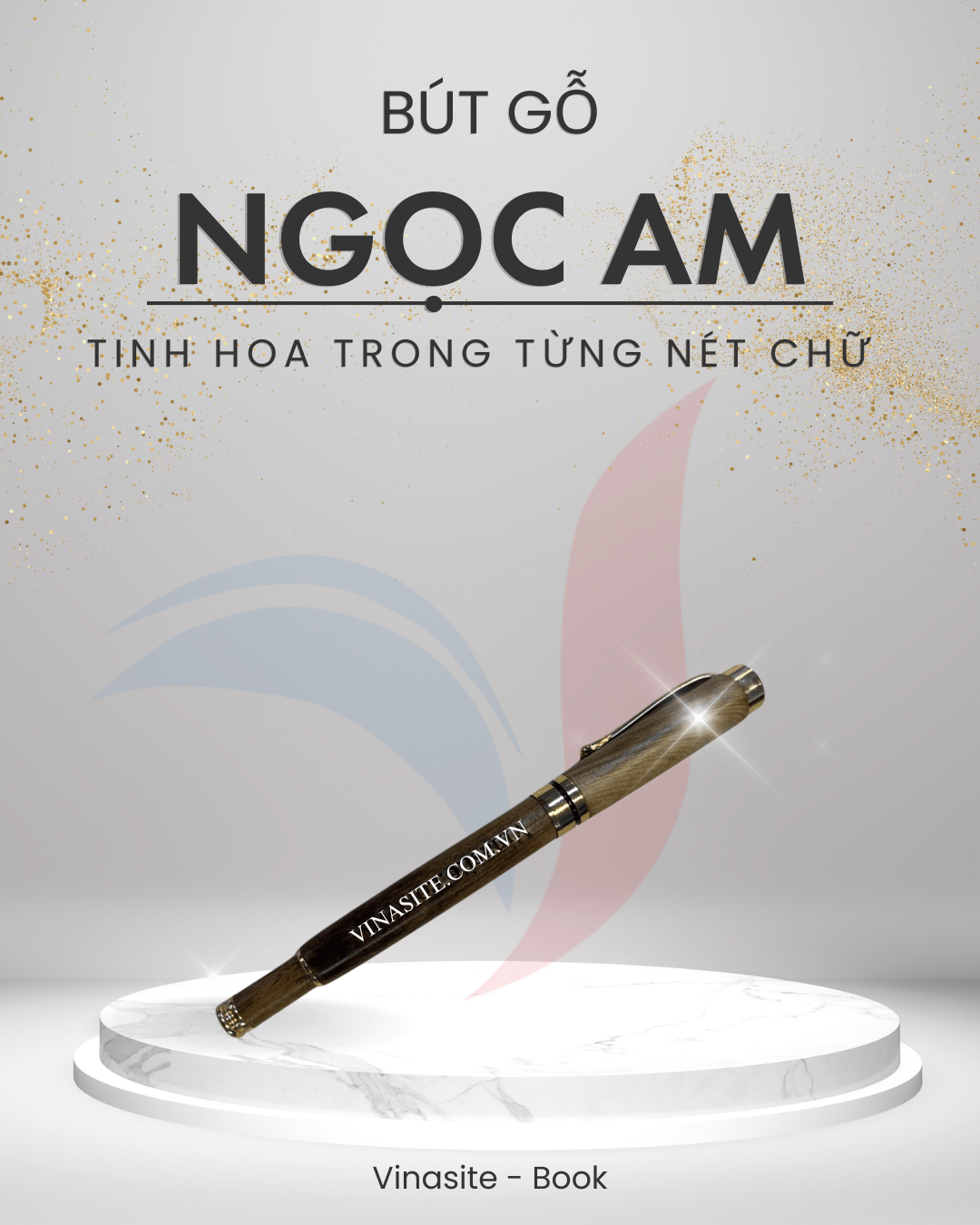 Bút gỗ ngọc am
