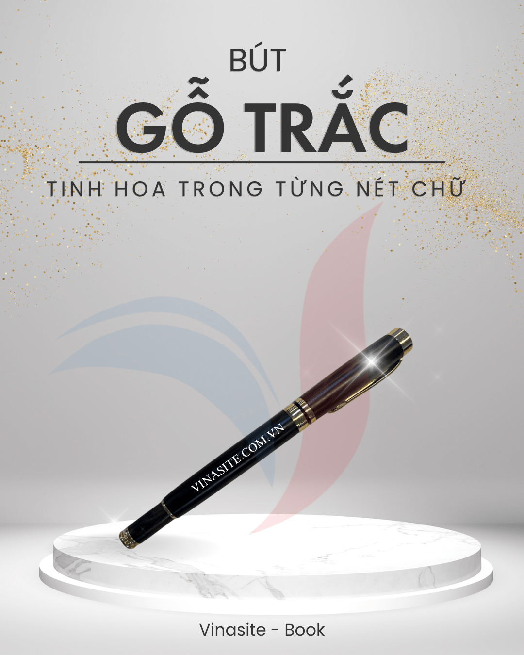 Bút gỗ trắc