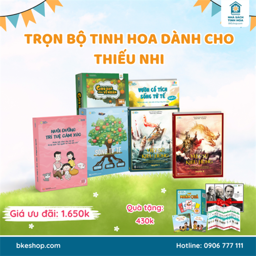 tron bo sach tinh hoa danh cho thieu nhi - Vinakitchen