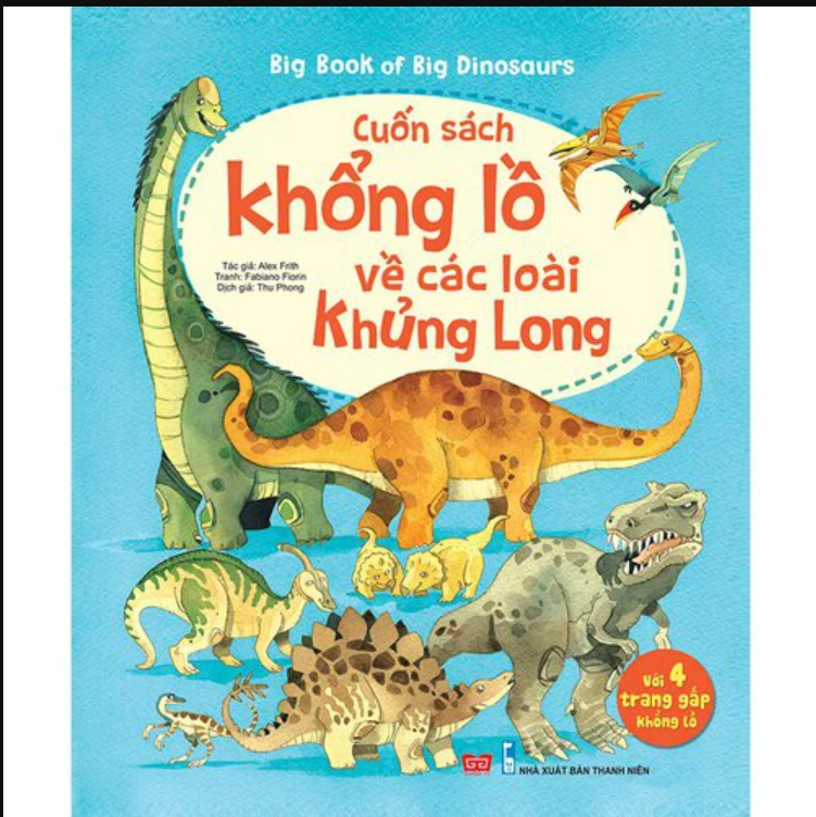 cuon sach khong lo ve cac loai khung long - Vinakitchen