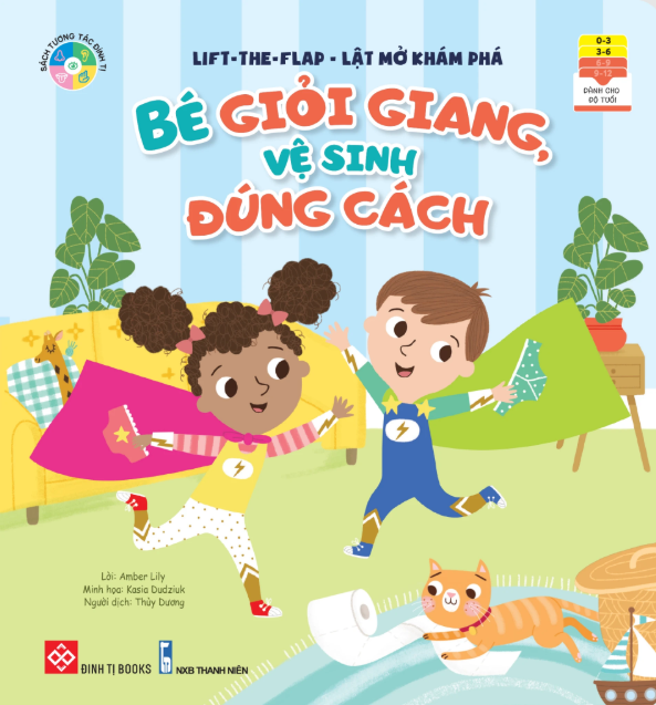 lift the flap lat mo kham pha be gioi giang ve sinh dung cach - Vinakitchen