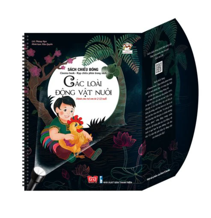 sach chieu bong cinema book rap chieu phim trong sach cac loai dong vat nuoi - Vinakitchen