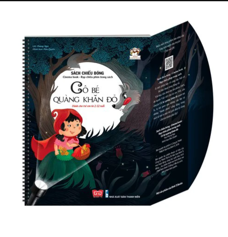sach chieu bong cinema book rap chieu phim trong sach co be quang khan do - Vinakitchen
