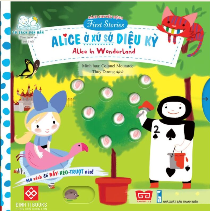sach chuyen dong first stories alice in wonderland alice o xu so dieu ky - Vinakitchen