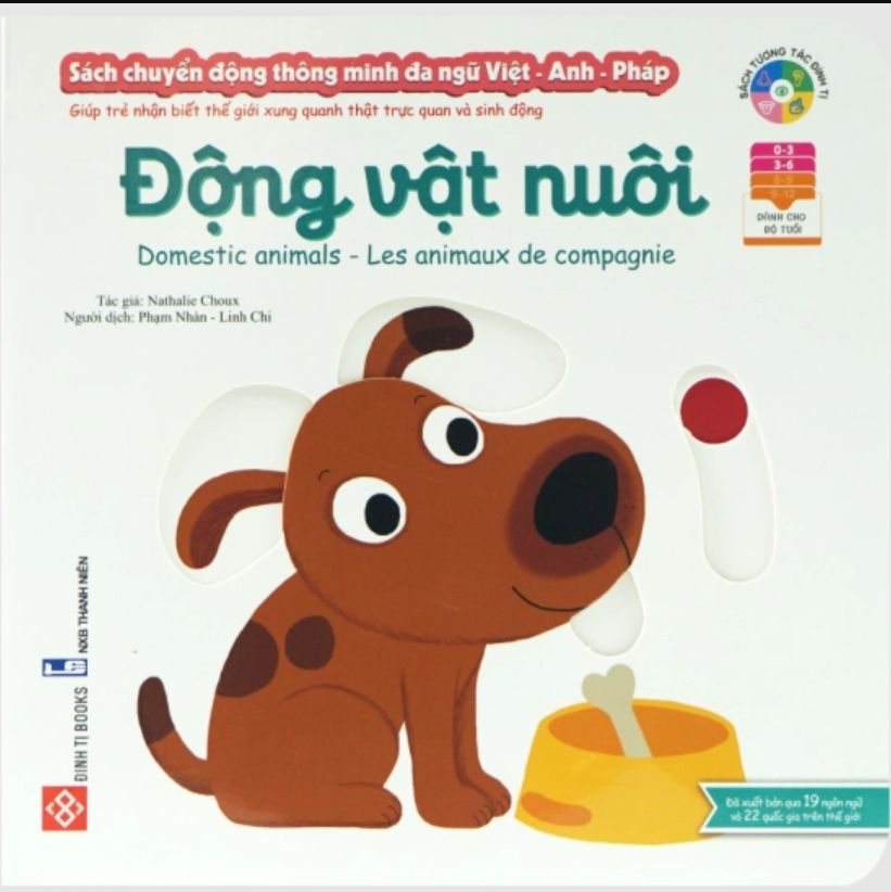 sach chuyen dong thong minh da ngu viet anh phap dong vat nuoi - Vinakitchen