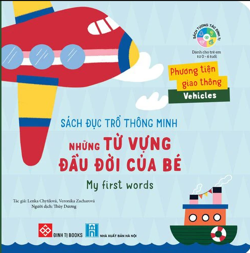 sach duc tro thong minh nhung tu vung dau doi cua be my first words phuong tien giao thong - Vinakitchen