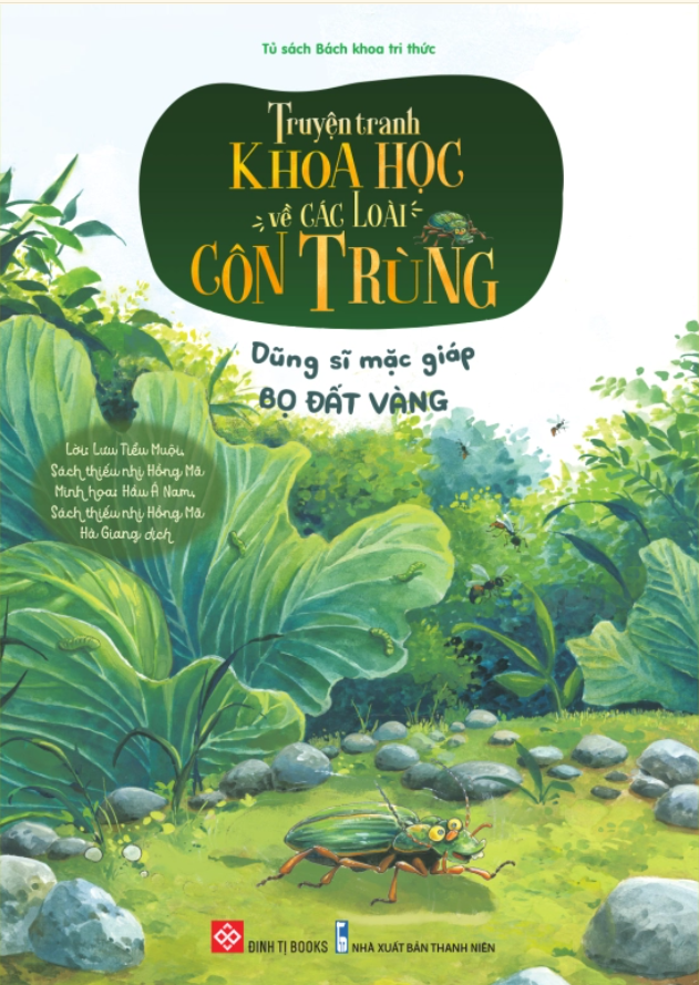 truyen tranh khoa hoc ve cac loai con trung dung si mac giap bo dat vang - Vinakitchen