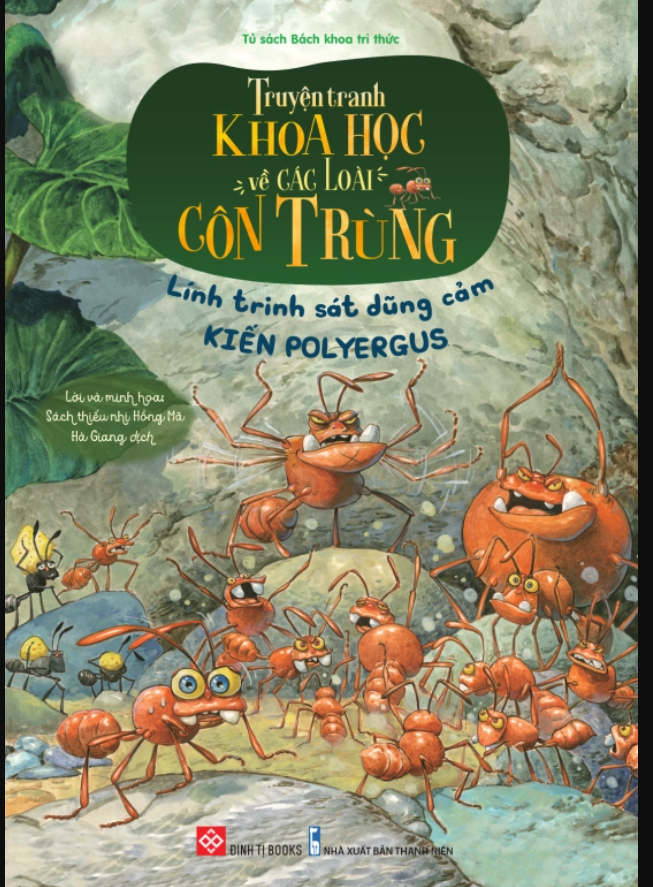 truyen tranh khoa hoc ve cac loai con trung linh trinh sat dung cam kien polyergus - Vinakitchen